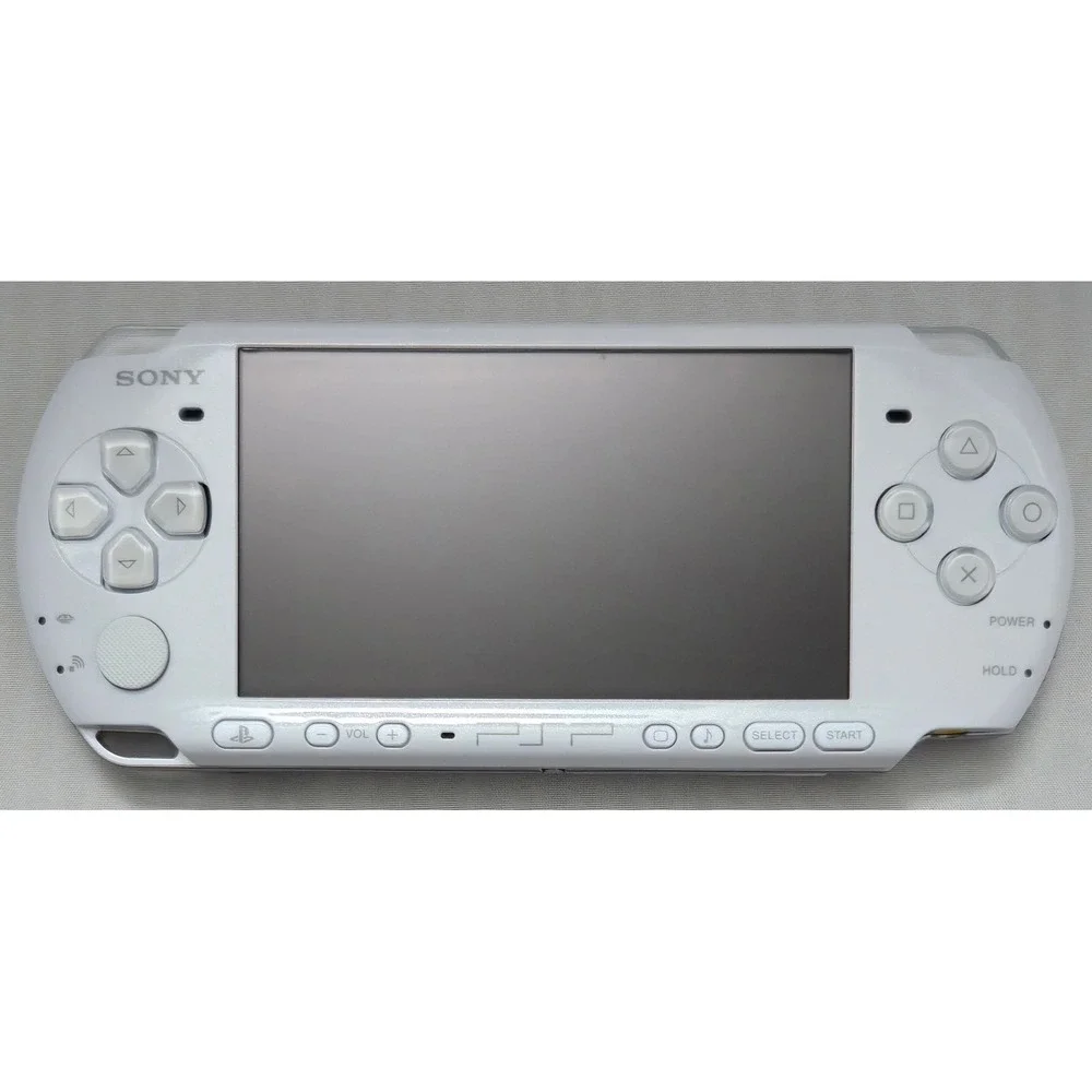 Sony PSP 3000 Console - Pearl White - 32GB 6.61 CFW ARK-4 - Tested and Working
